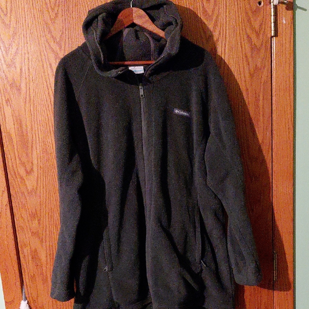 Columbia Women's Dark Gray Hooded Jacket